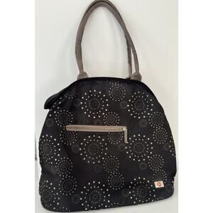 Merrell Large Tote Bag BlackTravel Shoulder Bag Purse Double Handle 20x17